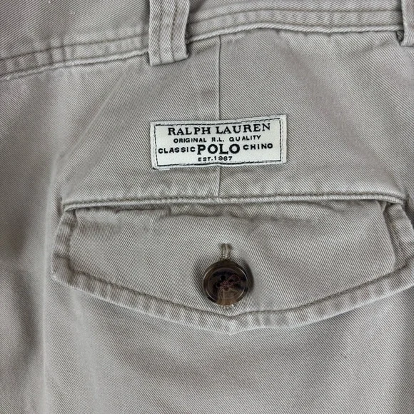 CLEARANCE!!! Polo by Ralph Lauren Tan Cargo Shorts Versatile Design - Picture 5 of 12